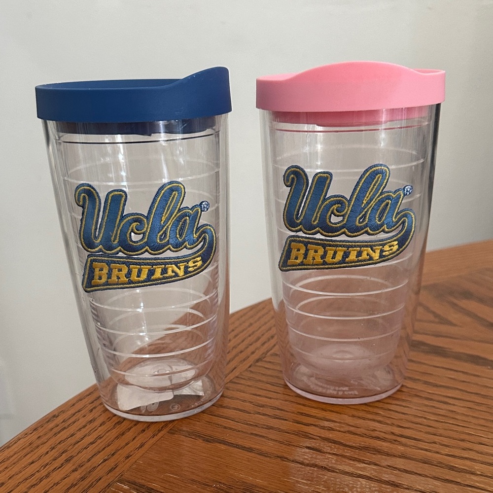 Tervis UCLA Bruins Tumblers with Blue and Pink Lids